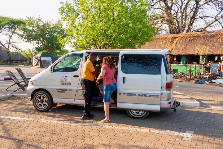 Victoria Falls town to Kasane Botswana lodge — Victoria Falls, Zimbabwe